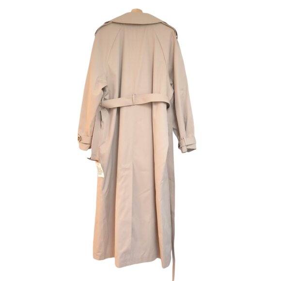 NWT Miss Selfridge Premium Maxi Trench Coat in Beige Women's 12 UK 16 - Picture 6 of 8